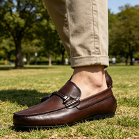 Vente en gros usine Mocassins pour hommes formels et de mariage, rehaussants invisibles de 5 cm, avec logo personnalisé