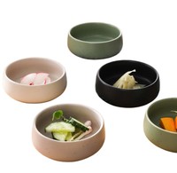 Vaisselle de cuisine japonaise en céramique : Assiette à sauce soja, bol à collation, bol à soupe, bol à sushi, petite assiette