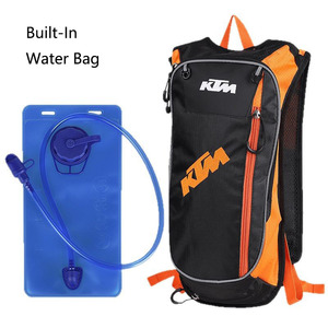 Sac à dos d'hydratation pour moto et <span class=keywords><strong>vélo</strong></span> avec poche à eau de 2 L, sac de sport léger pour la randonnée et le cyclisme - Product Image 2
