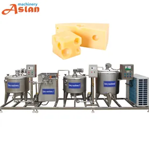 Harga Pabrik Mesin Pembuat Keju Mozzarella/Mesin Susu Yogurt Pasteurisasi/Peralatan Keju Susu Stainless Steel