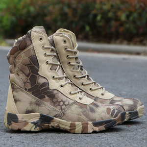 TSB07 Stock and Customized Outdoor Sports Hunting Camping <b>Hiking</b> Camouflage Tactical <b>Boots</b> - Product Image 3