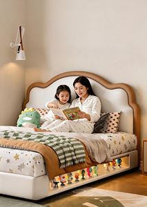 Letto per Bambini dal Design Cartoonesco, Misura <span class=keywords><strong>King</strong></span>, Moderno ed Elegante, Arredamento per Camera da Letto, Adatto per Casa, Scuola, Hotel - Product Image 2