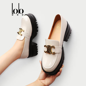 Mocassins de Luxe Noirs à Plateforme pour Femmes, Chaussures Plates Imperméables de Bureau, Souples et Légères, Style Ballet, Idéales pour la Mode Hivernale - Product Image 5