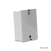 Relais statique monophasé AOYI SSR-60DV 60A 24-250VAC pour le contrôle du régulateur de tension ZK