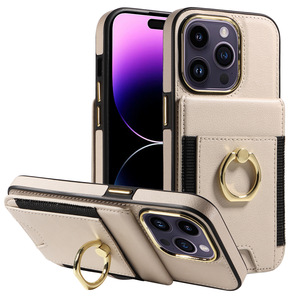 Nueva Funda de Teléfono Tipo Cartera de Cuero PU con Diseño Empresarial, Ranuras para Tarjetas de Crédito y Soporte para <span class=keywords><strong>iPhone</strong></span> 15 Pro Max - Product Image 5