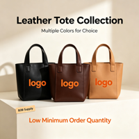 Sac fourre-tout en cuir véritable de qualité supérieure, grande capacité, simplicité urbaine, minimaliste, sac à bandoulière pour tous les jours, faible MOQ, stock disponible