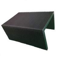 Housse de protection pour machine-outil CNC, rail de guidage, meuleuse, rétractable, triple protection, tissu + PVC, haute fiabilité, modèle standard en forme de T