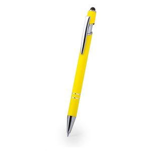 Bolígrafo Clásico Promocional de Metal con Punta Táctil de Goma y Aluminio, Portátil para Oficina, Escritura, Precio de Fábrica - Product Image 2