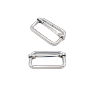 Fivelas de Metal Ajustáveis 4*35*16mm com Baixo MOQ, Anel Quadrado Durável com Revestimento Sem Níquel para Cintos, Bolsas, Alças e Acessórios DIY para Vestuário - Product Image 4