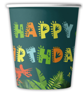 Ensemble de vaisselle jetable sur le thème des fossiles de dinosaures DAMAI pour 10 invités, assiettes en papier, gobelets, serviettes, fournitures pour fête d'anniversaire d'enfants - Product Image 5