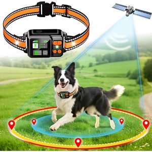 GPS <b>Dog</b> Fence <b>Collar</b> Rechargeable Waterproof With Lights For Medium <b>Large</b> <b>Dogs</b> - Product Image 1