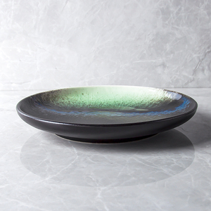 Vajilla de Porcelana de estilo japonés y coreano, Platos de piedra Natural Para restaurante, <span class=keywords><strong>Sushi</strong></span>, redondo, negro, elegante, plato principal - Product Image 3
