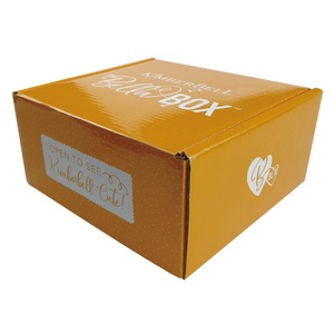 Wholesale Factory e flute corrugated kraft storage foldable paper shoe box - Product Image 1