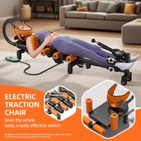 Appareil de décompression vertébrale électrique pour la maison, soulage la douleur au dos et la sciatique avec lit de traction cervicale et lombaire