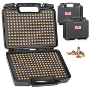 Estuche Táctico Kinghardcase para Municiones, Estuches de EVA para Armas al por Mayor, Caja de Municiones de 2 Piezas para 390 Cartuchos, para 9mm, 9mm <span class=keywords><strong>Luger</strong></span>, 9x19 - Product Image 3