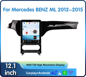 Krando Tesla <span class=keywords><strong>Android</strong></span> 13,0 Car rado Headunit Gps Pantalla vertical para mercedes-benz <span class=keywords><strong>ML</strong></span> W166/GL X166 2012-2015 DSP Wifi Carplay - Product Image 4