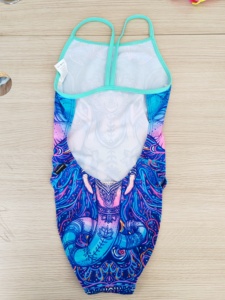 快適な通気性のあるカスタム女性用水着女性用カスタムロゴ付きポリエステル水着 - Product Image 5