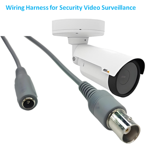 للبيع بالجملة من الشركة المصنعة ، جاكيت ألومنيوم معزول 50 BNC ومقبس تيار مستمر من كلوريد البولي فينيل ، سخر أسلاك مخصص للكاميرا التماثلية - Product Image 3