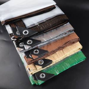 Bâche <span class=keywords><strong>de</strong></span> jardin et <span class=keywords><strong>de</strong></span> balcon en tissu imperméable PE transparent personnalisé Couverture <span class=keywords><strong>de</strong></span> protection des plantes Bâche <span class=keywords><strong>de</strong></span> film pour serre - Product Image 3