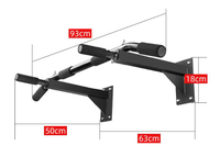 Barre de traction murale multifonctionnelle pour la maison, barre de traction sans vis, équipement de fitness