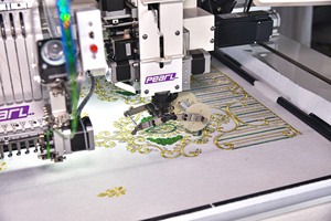 Bán buôn hạt sequin thêu máy vi tính 1201 + 1 Cording khai thác máy thêu - Product Image 5