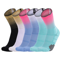 Basket-ball athlétique coton personnalisé hommes logo personnaliser motif tricoté brodé chaussettes sport basket-ball chaussettes