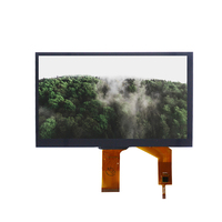 7 Zoll kunden spezifisches 1024*600 40 PIN tft lcd Display mit hoher Helligkeit tft lcd Modul
