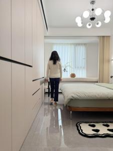 Muebles de Dormitorio Modernos y Sencillos en Oferta de Fábrica: Armario Blanco con Cajones para Apartamento y Sala de Estar, Ecológico - Product Image 2