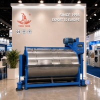 Industrial 200kg Horizontal Washing Machine With Inverter System