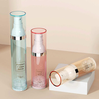 Bouteilles Airless à Pompe sur Mesure pour Soins de la Peau, Nouveau Design, Luxe, 30ml 50ml, pour Huile Visage, Lotion et Sérum Cosmétique
