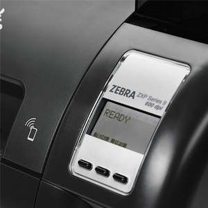 Imprimante de cartes d'identité à transfert inverse recto verso <span class=keywords><strong>Zebra</strong></span> <span class=keywords><strong>ZXP</strong></span> Series <span class=keywords><strong>9</strong></span> haute définition, résolution 300 dpi avec Ethernet - Product Image 4