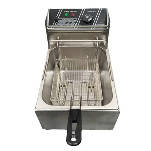 Friteuse électrique commerciale 6L en acier inoxydable avec limiteur de température pour usage en restaurant - Product Image 5