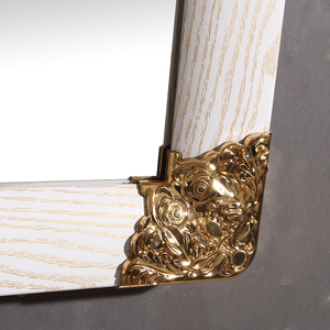 Specchio da bagno a parete ad alta definizione con telaio in PVC resistente a basso prezzo <span class=keywords><strong>senza</strong></span> luce per famiglie di saloni - Product Image 5
