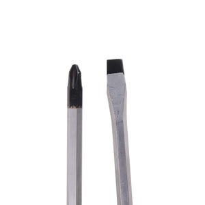 Screwdriver Flat Head 400 Mm Plastic Handle Magnetic Tip For Diy Repair <b>Tools</b> - Product Image 3