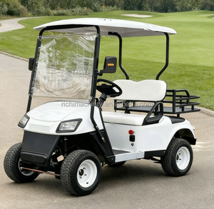 Chariot de <span class=keywords><strong>golf</strong></span> tout-terrain robuste en promotion avec structure renforcée, idéal pour les zones montagneuses, les plages et les grandes exploitations agricoles - Product Image 3