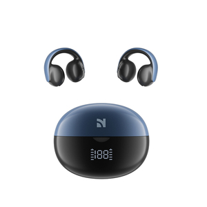 Auriculares NCC LY-0401 Open-Ear con Bluetooth 5.4, 30h de duración de batería, pantalla digital, color negro, intraaurales y supraaurales - Product Image 1