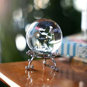 Medusa de Cristal con Grabado Láser 3D, Espécimen Decorativo, Regalo Creativo de Feng Shui para Bodas y Navidad, 8x8x8cm, Directo de Fábrica - Product Image 4