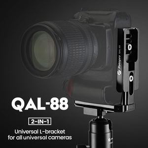 <span class=keywords><strong>Support</strong></span> de caméra télescopique 2 en 1 panneau latéral L accessoires de trépied universel Arca Swiss <span class=keywords><strong>plaque</strong></span> de dégagement rapide - Product Image 2