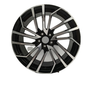 Velg Racing Alloy Baru 19 inci 5x112 30mm ET Gloss Black Machined Multi Spoke untuk Tesla Model 3 - Product Image 1