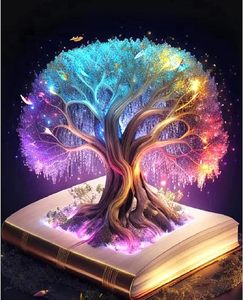 Belle vie 30*40cm <span class=keywords><strong>diamant</strong></span> peinture blanc arbre tridimensionnel avec fleur thème floral autocollant <span class=keywords><strong>diamant</strong></span> Art - Product Image 5