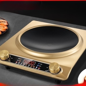 Poêle à électro-aimant concave de type bouton électrique avec sélection de température à plusieurs étages multifonctionnel pour une variété de pots - Product Image 6