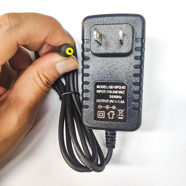 Power Supply 9V 1.5A 12V1A Standard Quality Wall Mount Ac Dc Power Adapter for Amplifiers CCTV Camera