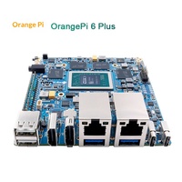 Placa de Desarrollo Orange Pi 6 Plus con Procesador de 12 Núcleos y 64 Bits, 45 TOPS de Potencia de Cómputo de IA, SDK de Linux, Disipador de Calor