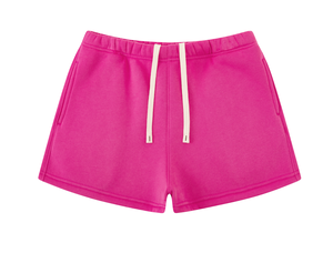 <b>Elastic</b> <b>Waistband</b> 350G Fleece Loose <b>Shorts</b> With Drawstring And Pockets Solid Color Casual <b>Men's</b> <b>Short</b> <b>Shorts</b> - Product Image 5
