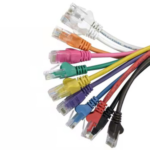 Câble de communication réseau Aoptke <span class=keywords><strong>RJ45</strong></span> Cat6/Cat5e/Cat6a, cordon de raccordement enfichable, gaine PVC personnalisée, 0,2m-40m, cuivre 23/25AWG - Product Image 3