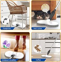 Pièces de rechange pour serpillière rotative QVC TV Shopping, nettoyage sans fil, robot serpillière, nettoyage des sols, achats en ligne aux États-Unis