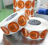 Etiquetas Adhesivas Personalizadas, Papel Adhesivo para Códigos de Barras, Personalizables para Impresión, para Accesorios de Velas y Piezas Decorativas
