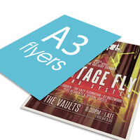 Services d'impression personnalisés de grands affiches numériques A0 A1 A2 A3 imperméables pour photos, films, musique, affaires, publicité de produits