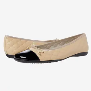 हॉट सेल्स फैक्ट्री डायरेक्ट सेल महिलाओं के लिए फ्लैट जूते, नई शैली के कैजुअल स्पोर्ट चमड़े के जूते अनुकूलित करती है