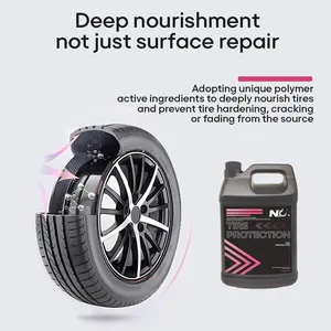4L di alta qualità rivestimento pneumatici Spray Nano ceramica alta lucentezza cura Auto rivestimento di pneumatici di tipo Auto rivestimento